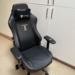 Secretlab TITAN Gaming Chair – Black/Gold – Excellent Condition