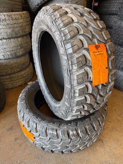35X12.50R22 LT RED DIRT ROAD M/T full new pair 2 tires