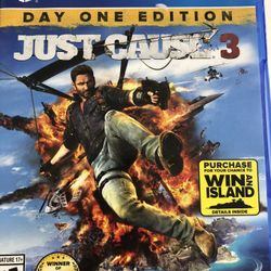 PS4 Just Cause 3 Video Game