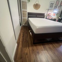 Double Mattress & IKEA Bed Frame 