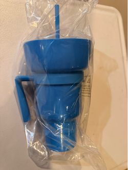 Snack & Drink Combo Container