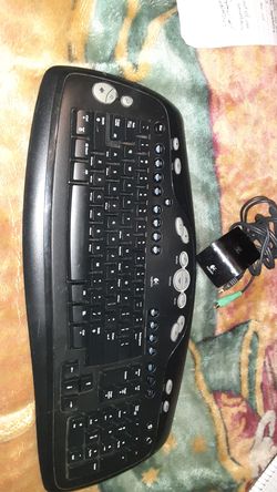 Logitech cordless keyboard