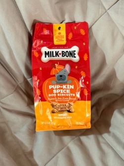 New Milk Bone Pumpkin Spice Dog Biscuts