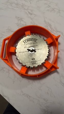 Forrest Dado-King 24T- 8” Dado Stack Set – USA-Made Table Saw Dado Blades VGC