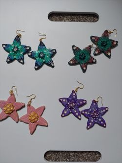 Starfish earrings