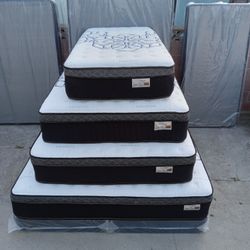 🔷️queen Size Pillow Top Mattress 12" Thick 