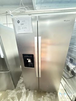 Whirlpool Side-by-Side Stainless Steel Refrigerator