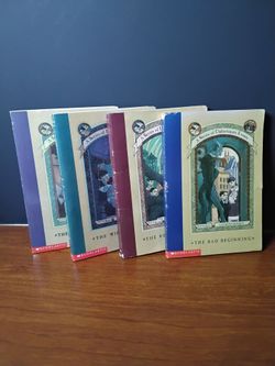 A Series of Unfortunate Events Book 1-4