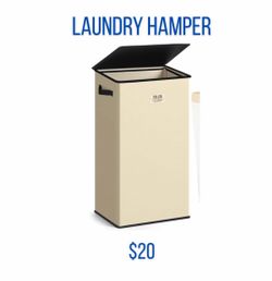 SOLEDi Laundry Hamper with Lid