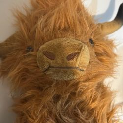 Scottish Highland cow Plushie Fluffy Cow