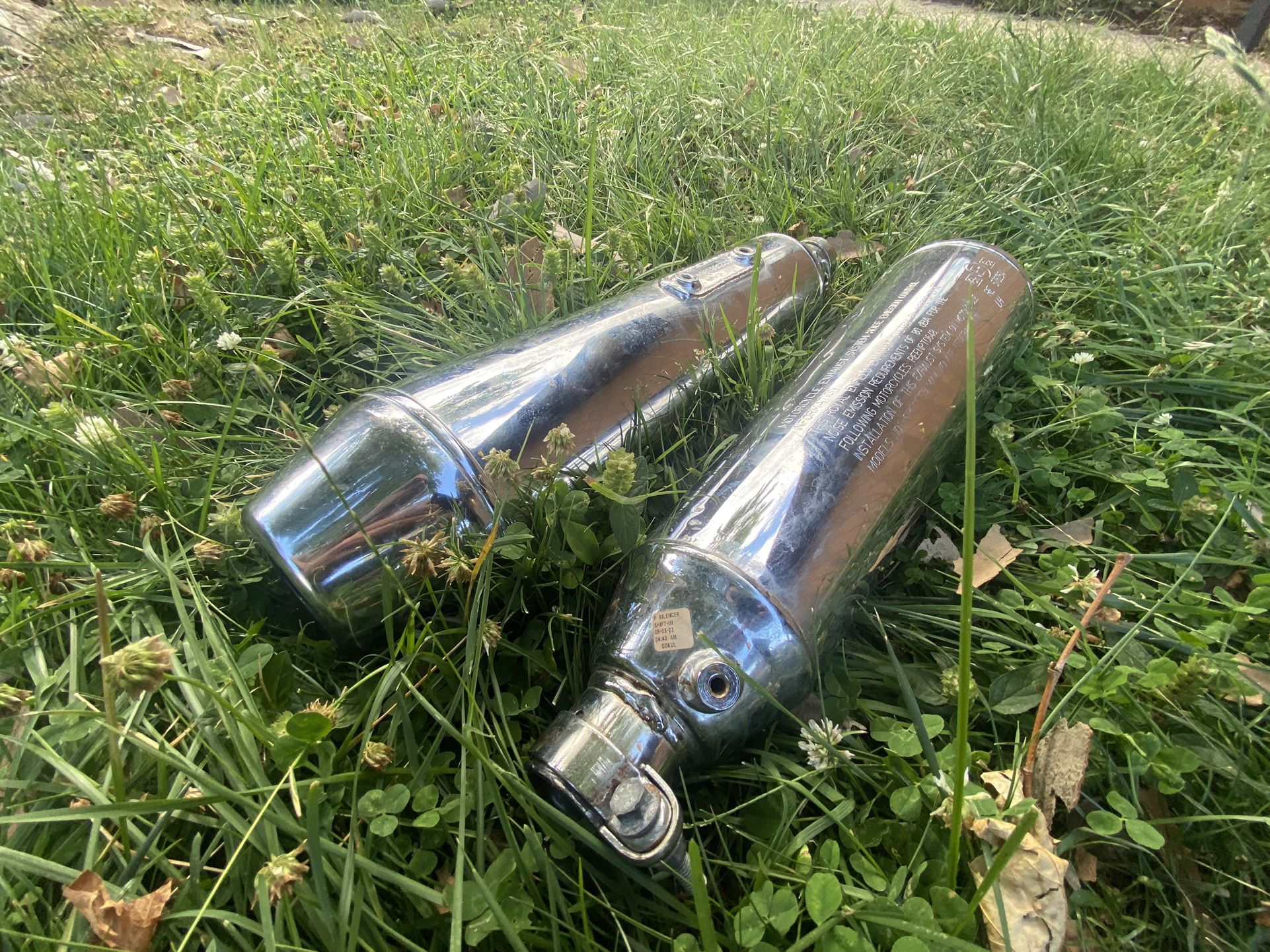 Royal Enfield Stock Exhaust