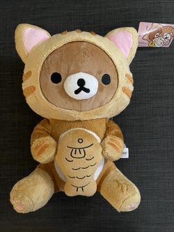 Rilakkuma Cat Plushie