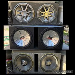 15” subwoofers