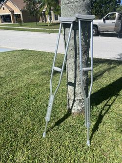 Metal Crutches