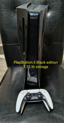 Ps5 gaming console black edition