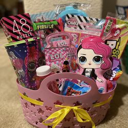 LOL Surprise Birthday Basket