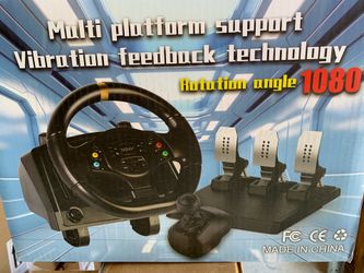 New Gaming Wheel, Pedals, Shifter and Racing Wheel Stand