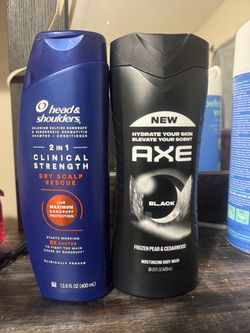 Head & Shoulders Shampoo and AXE Body Wash Bundle