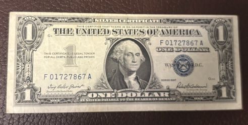 $1 1957. Vintage banknote USA