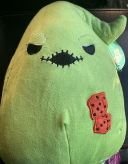 NEW Nightmare Before Christmas 8” Squishmallow Green Oogie Boogie!