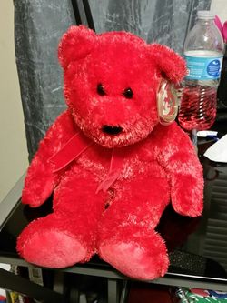 Large sizzle beanie baby bear
