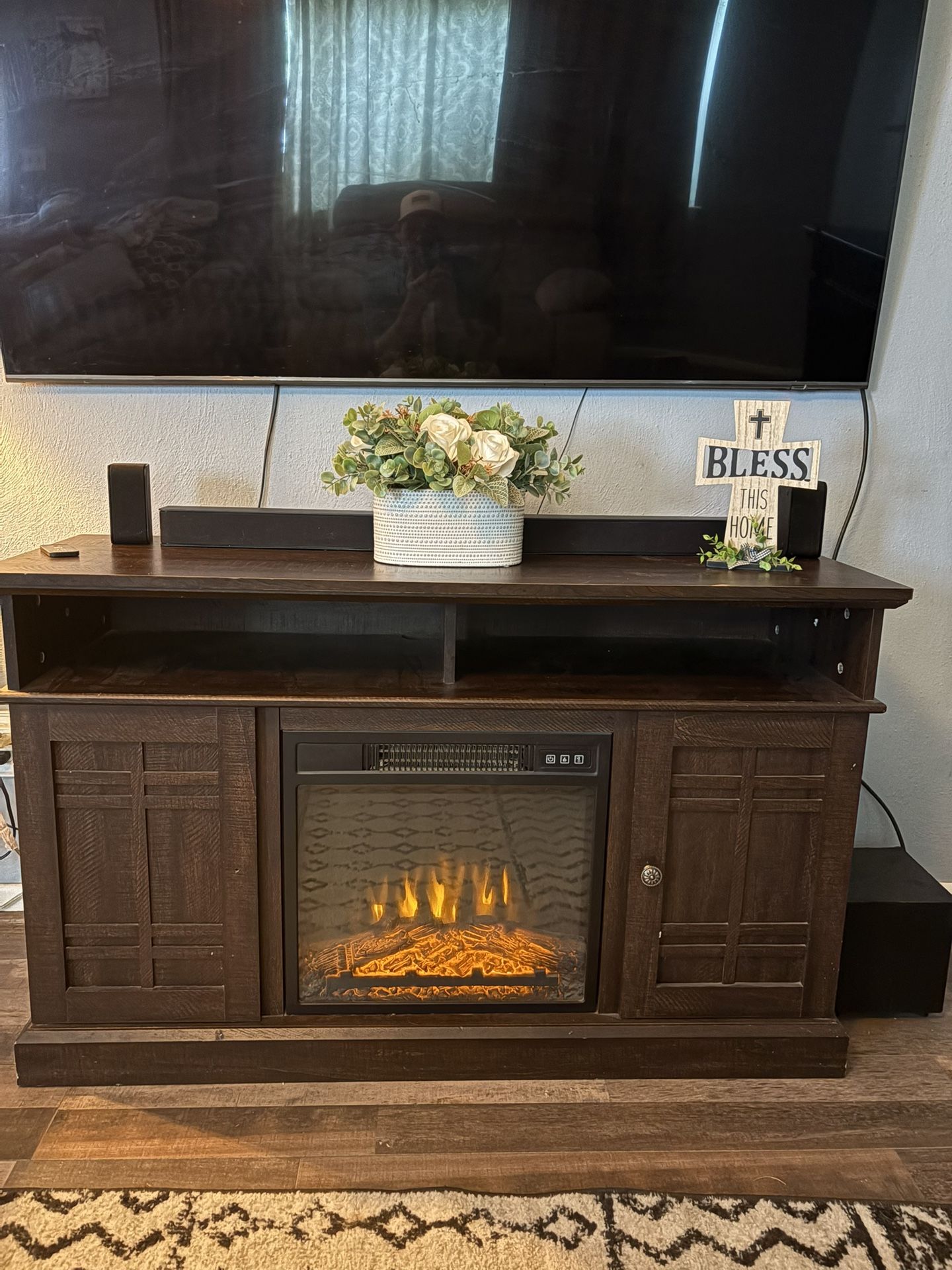 Electric Fireplace Tv Stand
