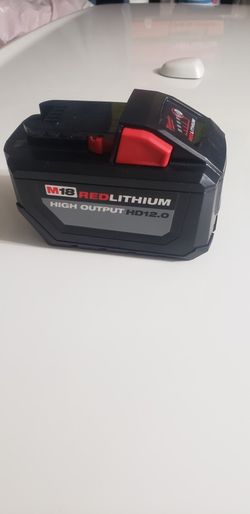 NEW Milwaukee M 18 Red Lithium High Output HD .12 0 AH.