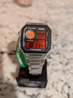 Dragon ball super Saiyan god Casio AE1200 Mod