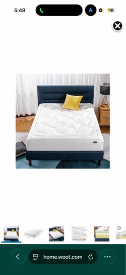 ZINUS Cloud Memory Foam Queen Mattress