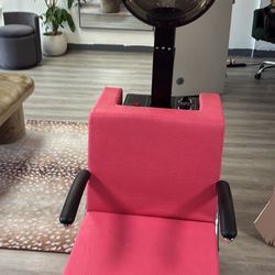 Pink professional Hair Dryer Chair