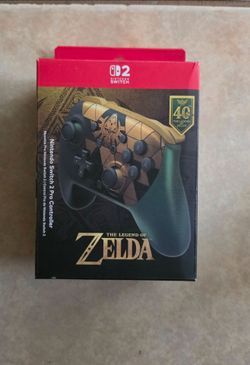 Switch 2 Pro Controller Zelda 40th Anniversary
