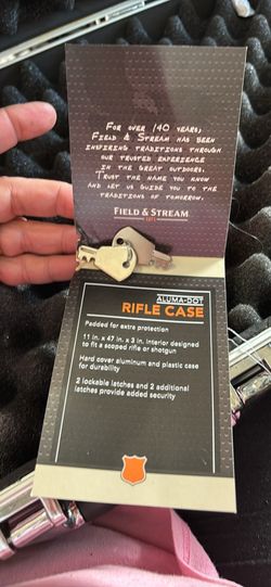 Field and stream gun case