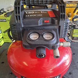 6 Gal. 150 PSI Portable Electric Pancake Air Compressor