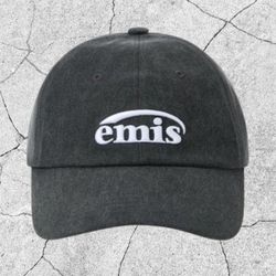EMIS  LOGO PIGMENT BALL CAP