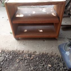 Microwave/Printer Cart W/Wheels
