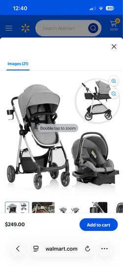 Evenflo Omni plus travel system