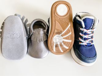 NEW Baby Boys Moccasins and High Top H&M Sneaker Lot