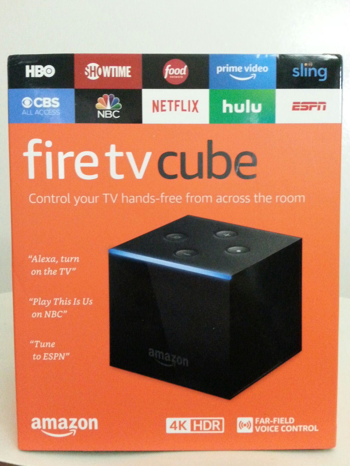Fire TV Cube 4 K. HDR