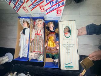 Seymour Mann Connoisseur Collection • Seymour Mann Doll Collectors Guild dolls • Hamilton Collection dolls • Duck House heirloom dolls