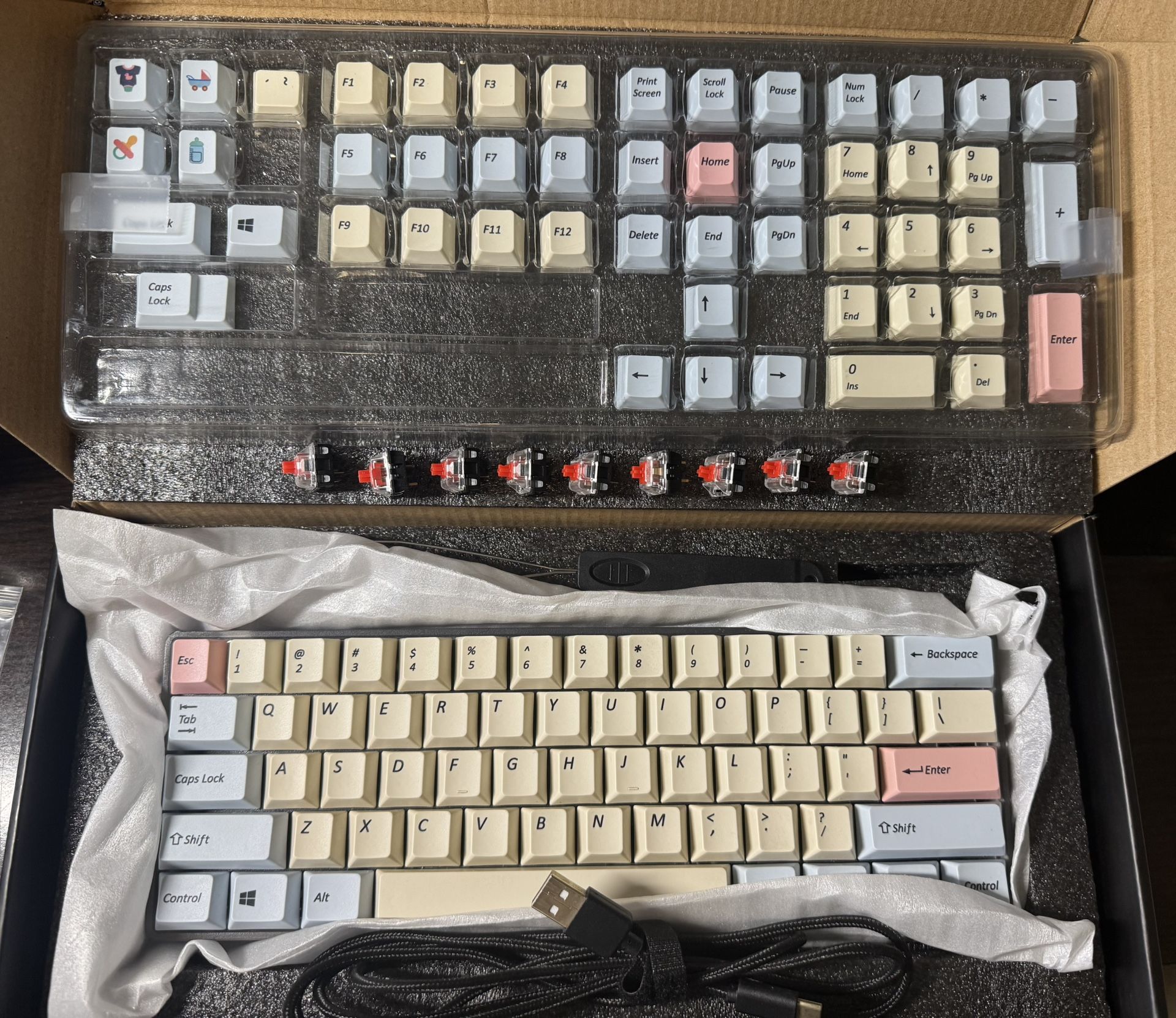 Complete Gaming Keyboard Set