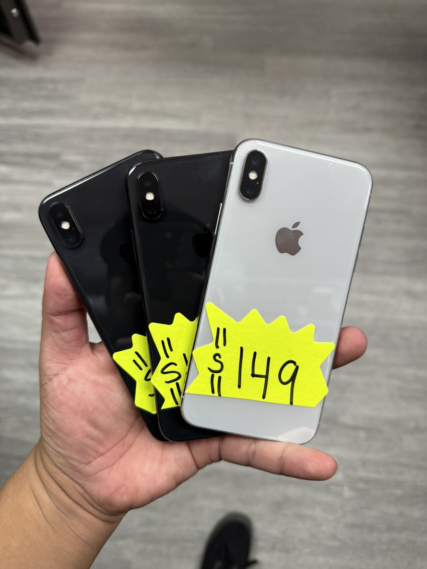 iPhone X 64GB Unlocked $149
