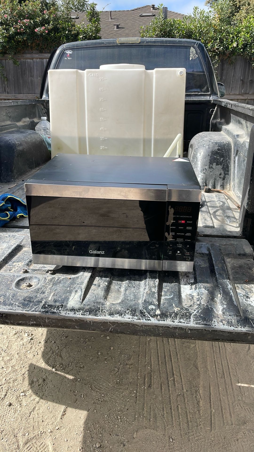galanz microwave low balling allowed