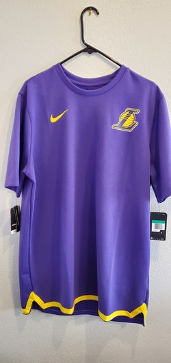 NIKE LOS ANGELES LAKERS SZ:XL PRE-GAME SHOOTING SHIRT 929225 504