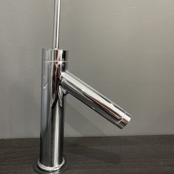 Axor Starck 1.2 GPM Single Hole Joystick Bathroom Faucet with Drain Assembly - Engineered in Germany Model:10111001  