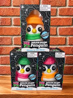 NeeDoh Polar Glow Penguin