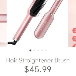 Hair Straightener Brush 