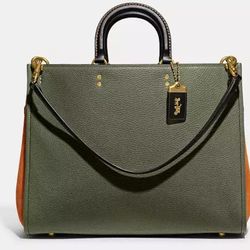 Coach Purse, Rogue Bag 39 In Colorblock