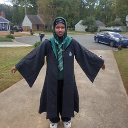 USJ the Wizarding World of Harry Potter Robe Slytherin *NEW* from Japan
