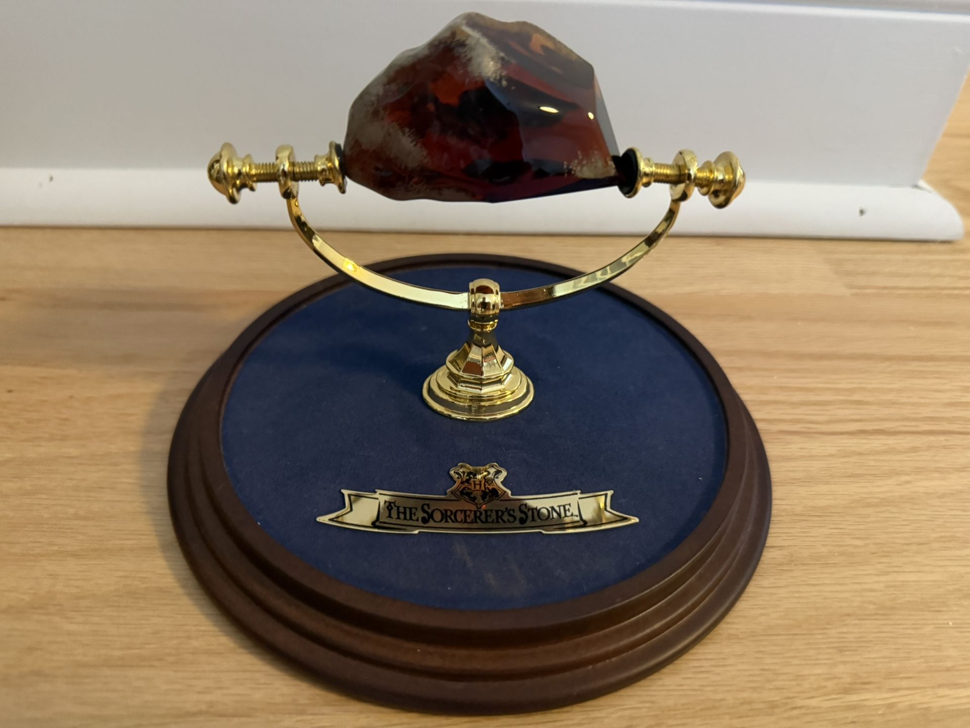 The Noble Collection Original Harry Potter Sorcerer's Stone Authentic Replica w/display