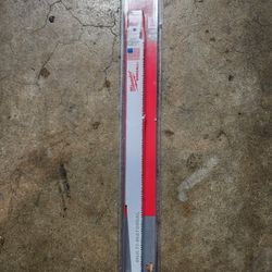 Milwaukee 5pk  Reciprocating sawzall Blades 12inch